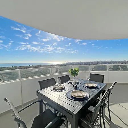 Global Properties, Con Amplia Terraza Con Vistas Al Mar Apartment